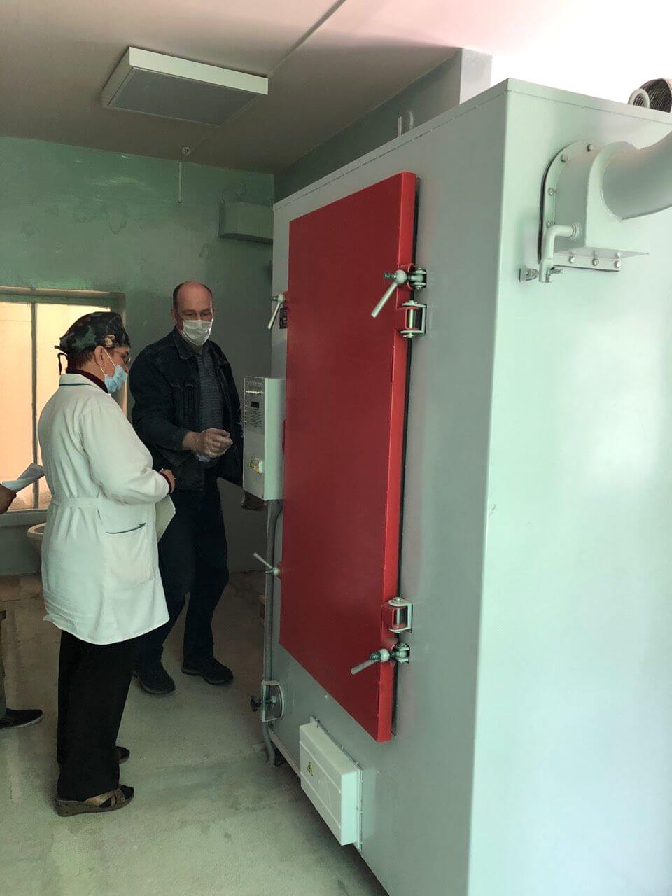 Ввод в эксплуатацию дезинфекционной камеры